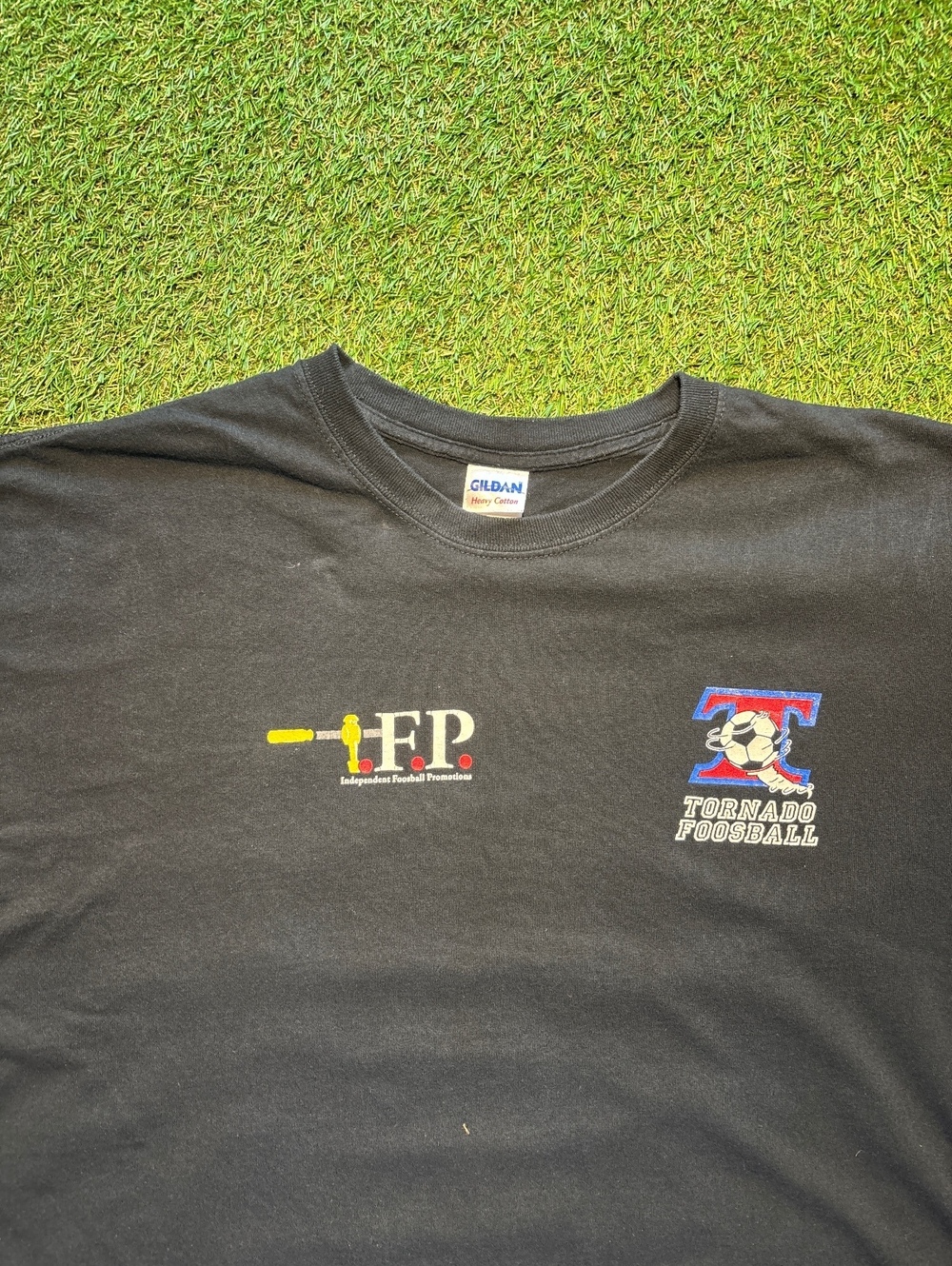 2000s foosball tournament t-shirt